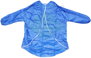Blue plain aprons-Nylon aprons-China waterproof apron